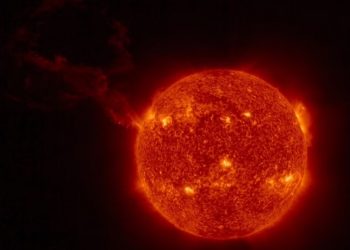 Извержение на Солнце