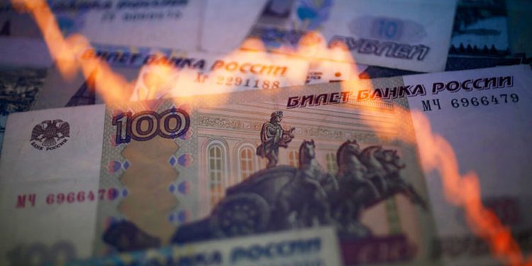 Курс российского рубля