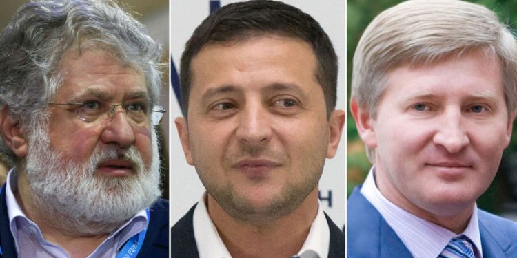 Ахметов, Зеленский и Коломосйский