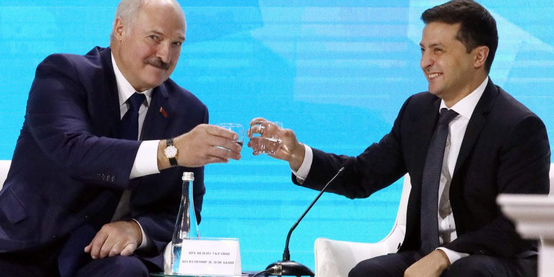 Лукашенко и Зеленский