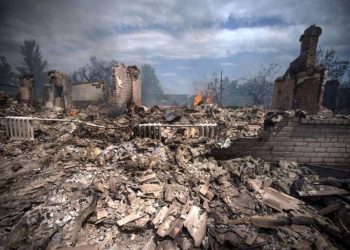 Обстрел Харьковской области