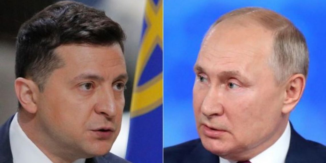 Путин и Зеленский