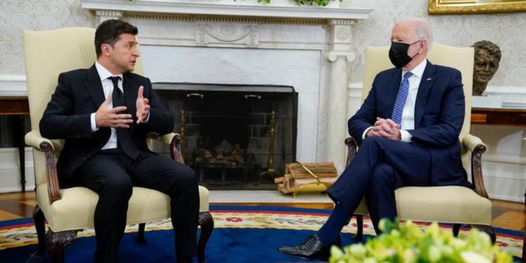 Зеленський та Байден