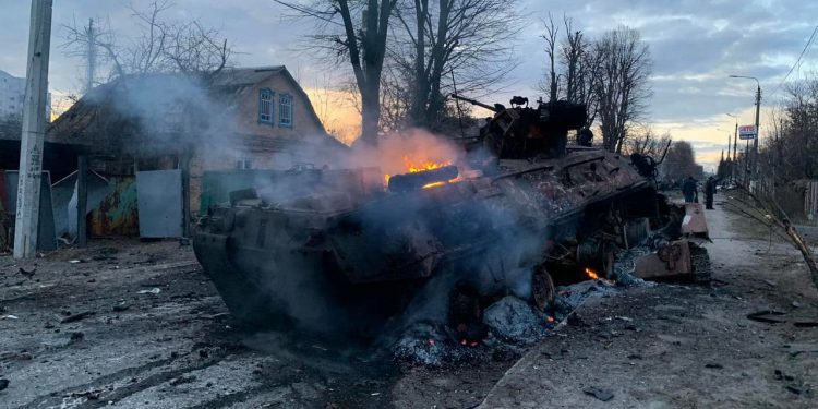 российская техника в Украине