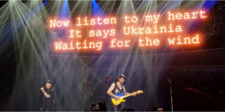 Scorpions поддержала Украину