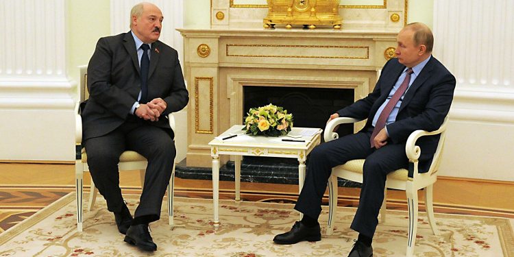 Лукашенко и Путин