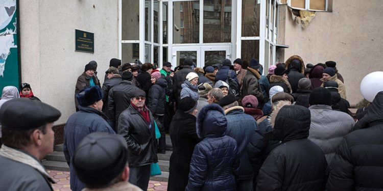 Штурм банкоматов в РФ