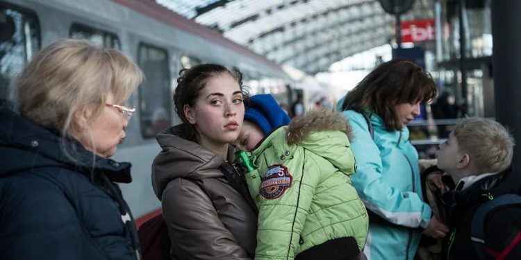 Українські біженці у Польщі