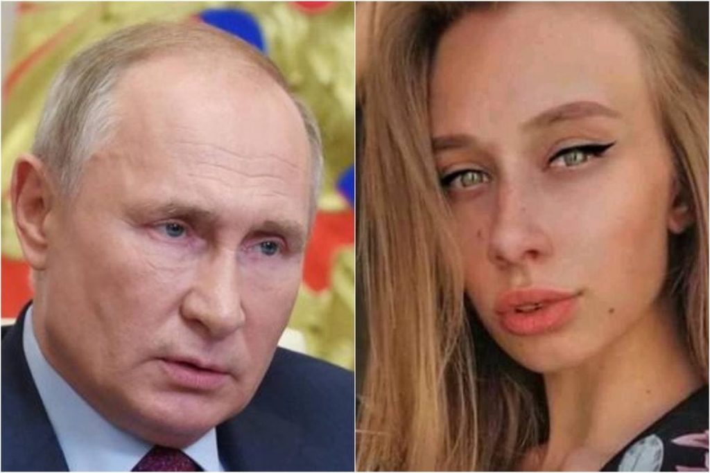 Владимир Путин и Елизавета Кривоногих