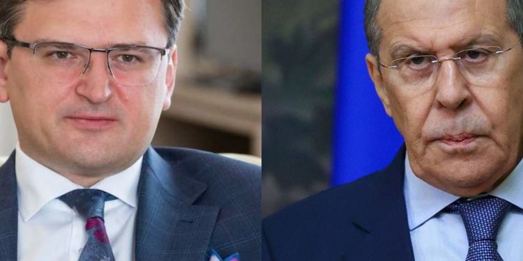 Дмитрий Кулеба и Сергей Лавров