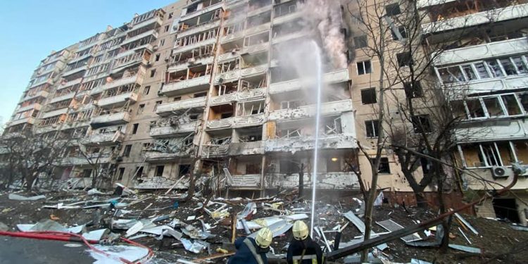 Обстрел Киева