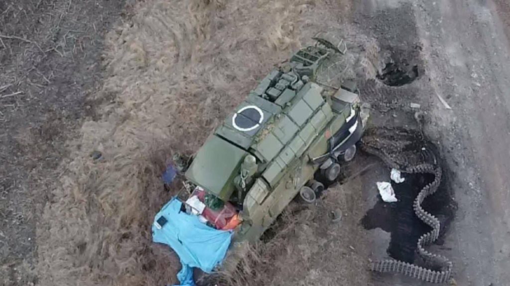 Разбитая военная техника РФ