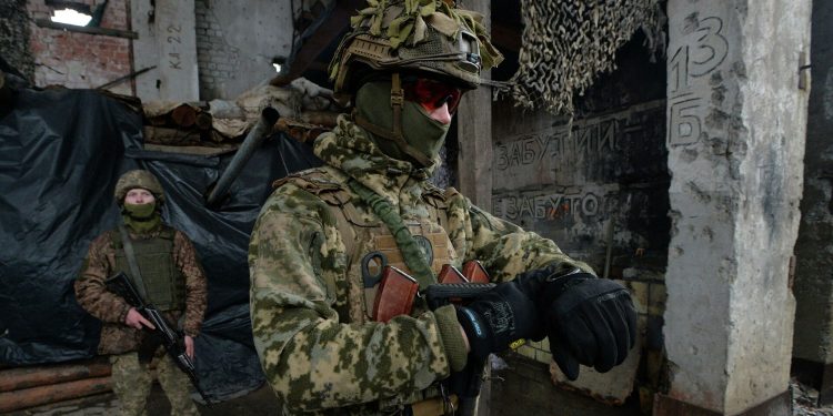 украинские военные