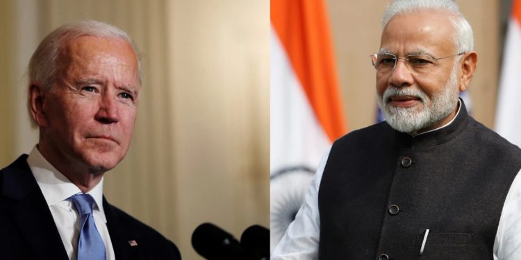 Байден и Моди