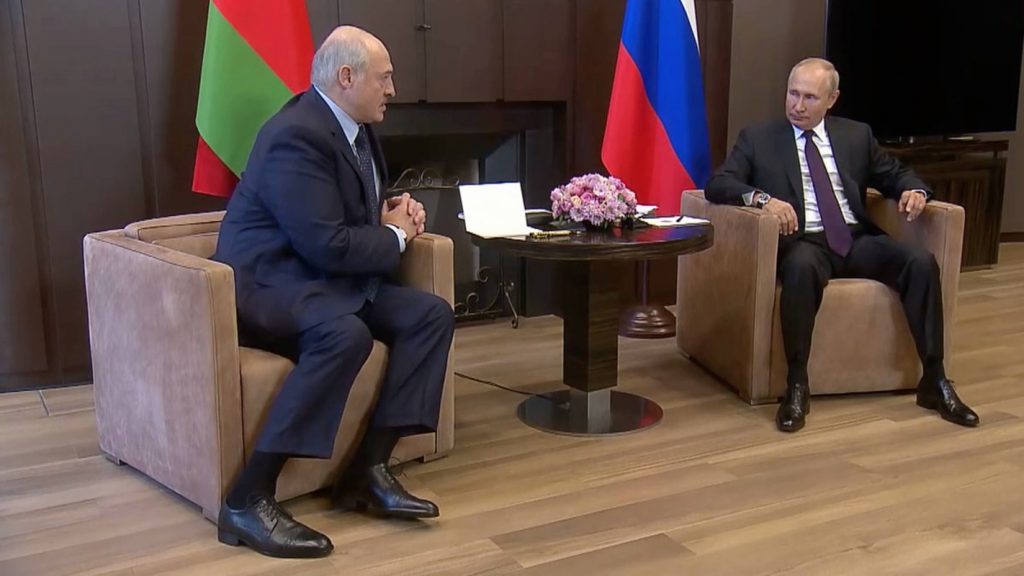 встреча Путина и Лукашенко