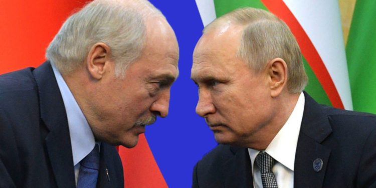 Путин и Лукашенко