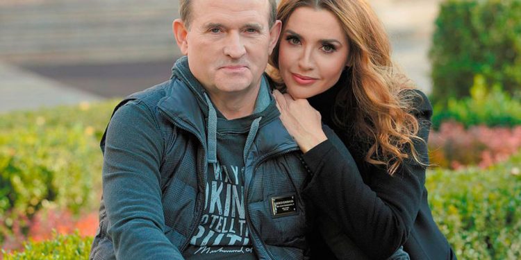 Виктор Медведчук и Оксана Марченко