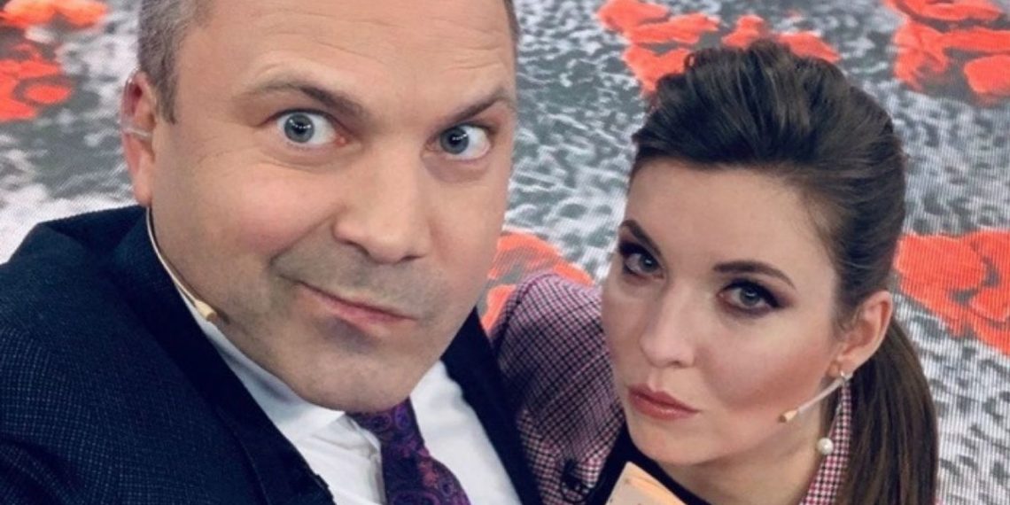 Евгений Попов и Ольга Скабеева