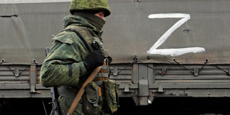 Российский оккупант