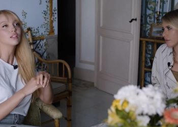 Оля Полякова и Ксения Собчак