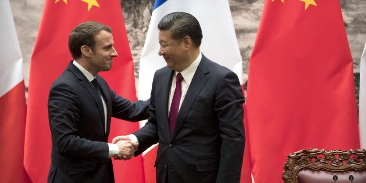 Си Цзиньпин Макрон
