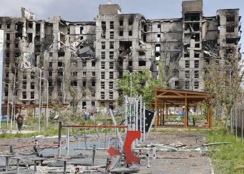 разрушенный Мариуполь