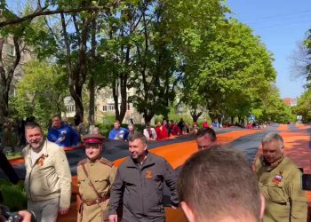 9 мая в заблокированном Мариуполе