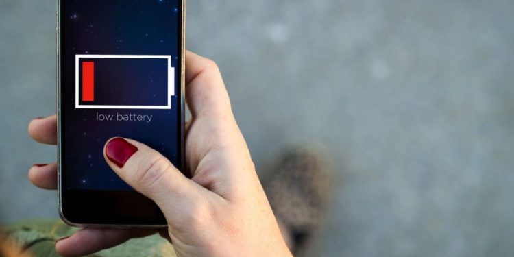 Заряд смартфона