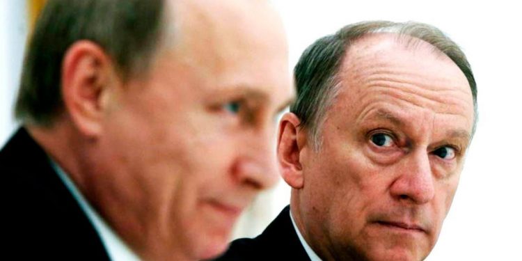 Володимир Путін і Микола Патрушев