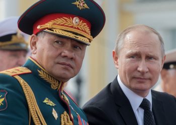 Сергей Шойгу и Владимир Путин