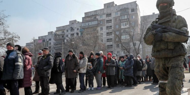 Оккупированный Мариуполь