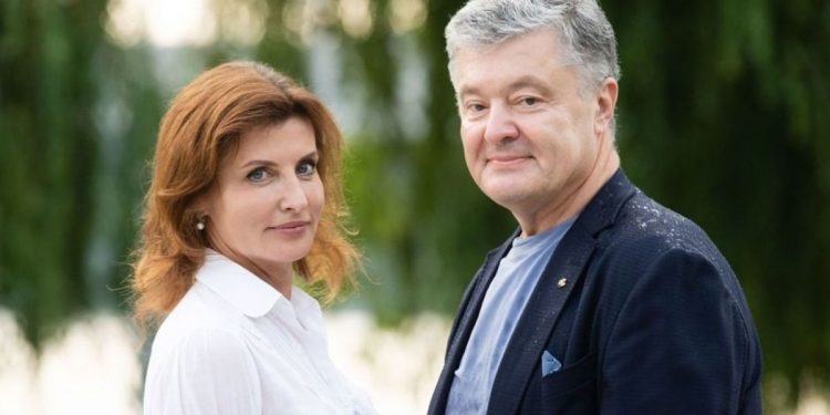 Петр и Марина Порошенко