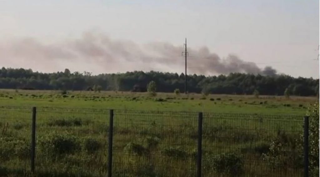 Взрыв в Клинцах