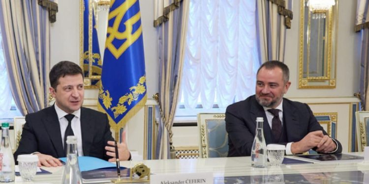 Павелко и Зеленский