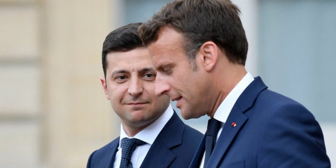 Зеленський та Макрон