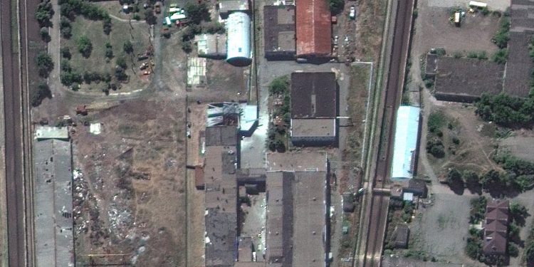 Казарма в Оленівці