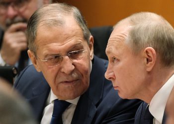 Сергій Лавров і Володимир Путін