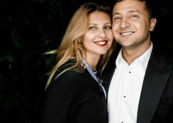 Владимир и Елена Зеленские