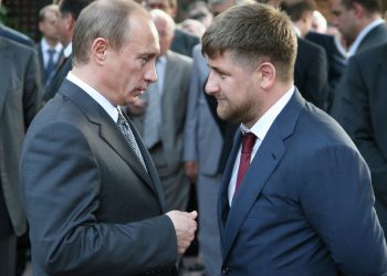 Володимир Путін і Рамзан Кадиров