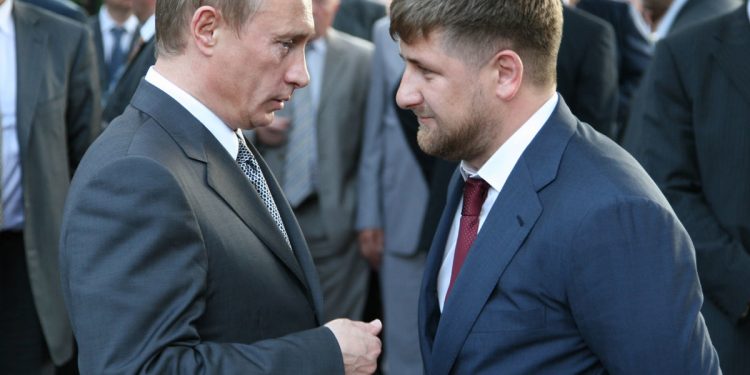 Володимир Путін і Рамзан Кадиров