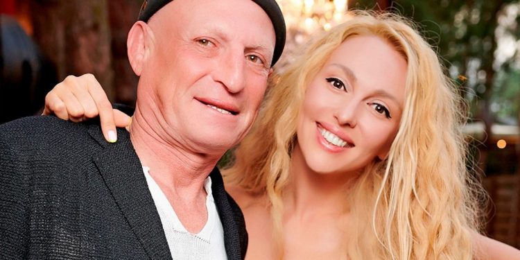 Оля Полякова с мужем Вадимом