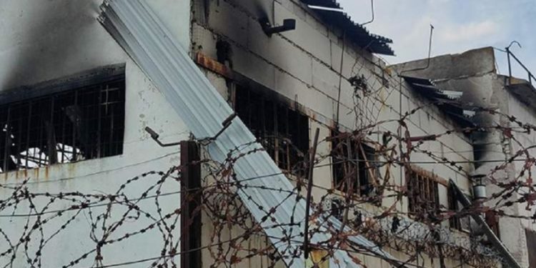 Підрив колонії в окупованій Оленівці