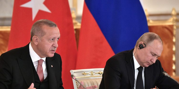 Реджеп Ердоган і Володимир Путін