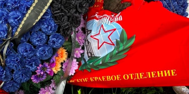 Могила российского оккупанта