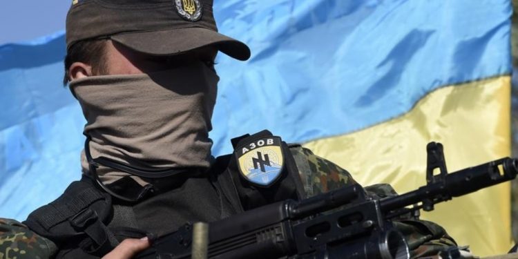 Боец полка «Азов»