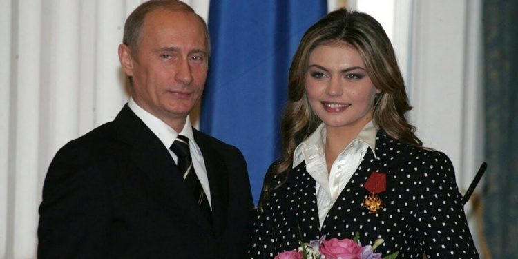 Кабаева и Путин