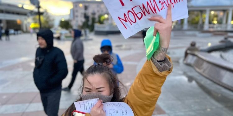 Протесты против мобилизации в России