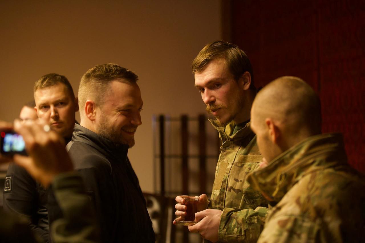 Освобождение пленных украинских защитников