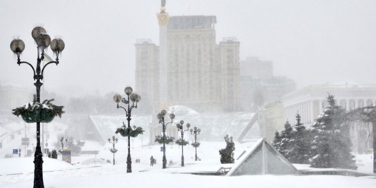 Зима в Украине