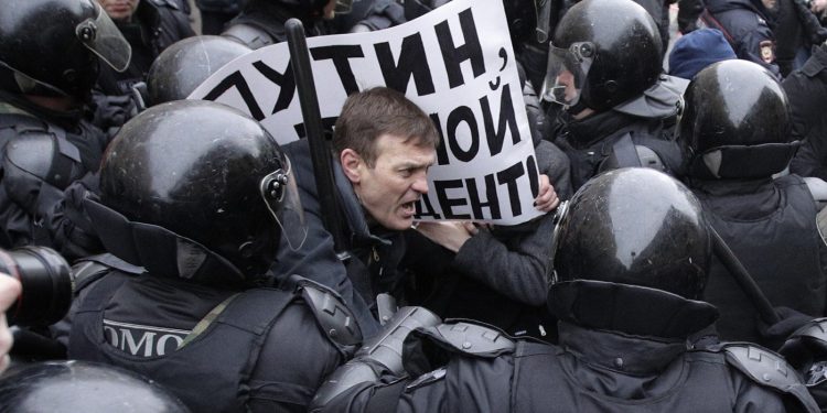 Протесты против мобилизации в России